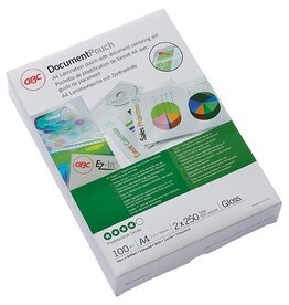 GBC GBC Document lamineerhoes ft A4, 500 micron (2 x 250 micron), pak van 100 stuks