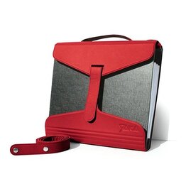 YAKA Yaka mappendrager, rood leder