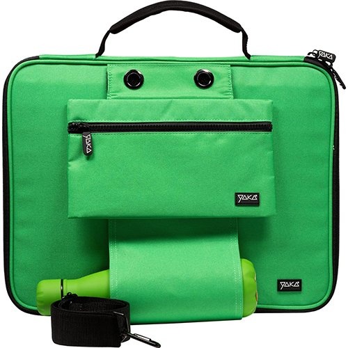 YAKA Yaka laptoptas voor 13,3 inch laptop, groen