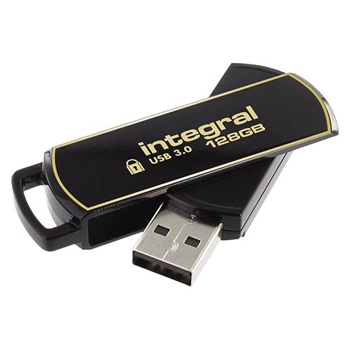 Integral Integral 360 Secure USB 3.0 stick, 128 GB