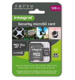 Integral Integral Security microSDXC geheugenkaart, 128 GB