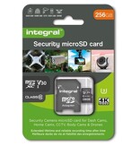 Integral Integral Security microSDXC geheugenkaart, Class 10 V30 , 256 GB