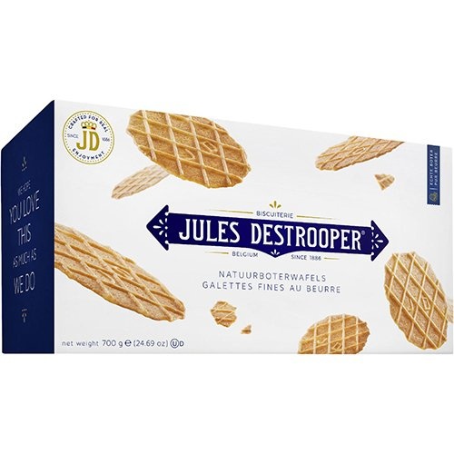 Jules Destrooper Jules Destrooper boterwafels, doos van 700 g