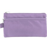 Kangaro Kangaro pennenzak, plat, 21 x 11 cm, pastel violet