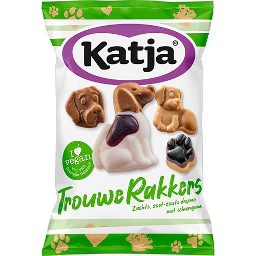 Katja Katja Trouwe Rakkers snoep, zak van 250 g