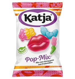 Katja Katja Pop Mix snoep, mix van chewy gums met fruitsmaken, zak van 250 g