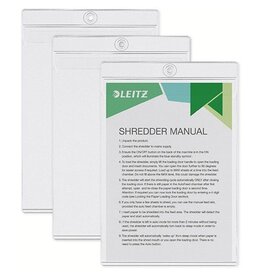 Leitz Leitz showtas met ophangoog, ft A5, pak van 50 stuks
