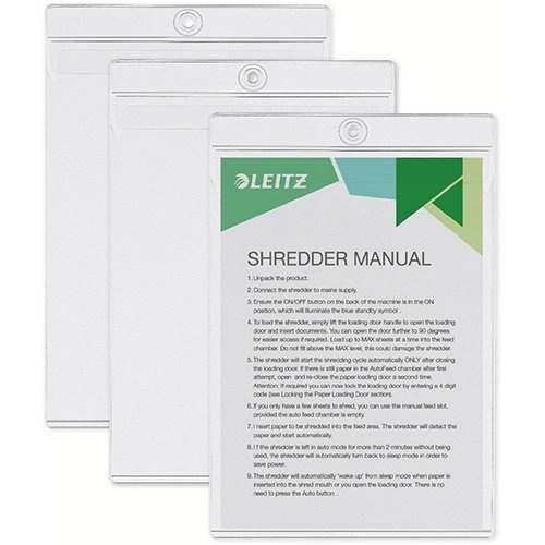 Leitz Leitz showtas met ophangoog, ft A5, pak van 50 stuks