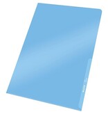 Leitz Leitz Premium L-map, PVC, ft A4, blauw, pak van 100 stuks