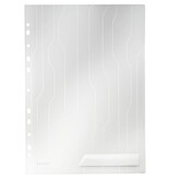 Leitz Leitz CombiFile premium U-mapje, PP, 200 micron, A4, pak van 5 stuks, transparant