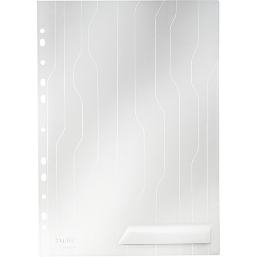 Leitz Leitz CombiFile premium U-mapje, PP, 200 micron, A4, pak van 5 stuks, transparant