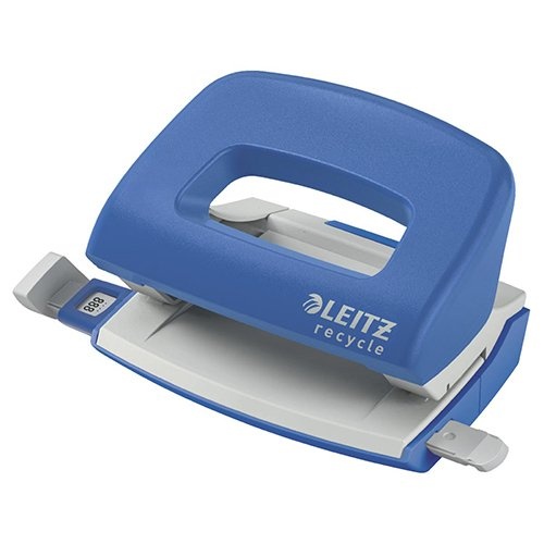 Leitz Leitz NeXXt Recycle Mini perforator, 10 blad, blauw