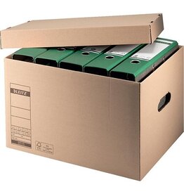 Leitz Leitz Premium archiefdoos met deksel, ft 33,5 x 28 x 44 cm, bruin