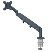 Leitz Leitz Ergo ruimtebesparende monitorarm, enkel, grijs