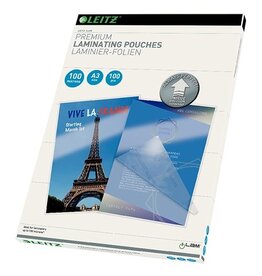 Leitz Leitz UDT lamineerhoes ft A3, 200 micron (2 x 100 micron), pak van 100 stuks