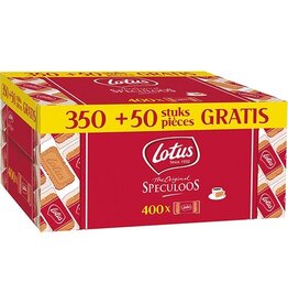 Lotus Lotus Biscoff speculoos, doos van 350+50 individueel verpakte stuks