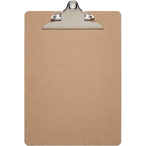 Maul MAUL klemplaat Classic, hardboard karton, A4 staand, bruin