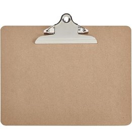 Maul MAUL klemplaat Classic, hardboard karton, A4 liggend, bruin