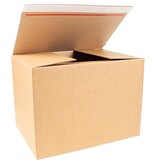Merkloos Verzenddoos, bruin, ft 302 x 215 x 220 mm
