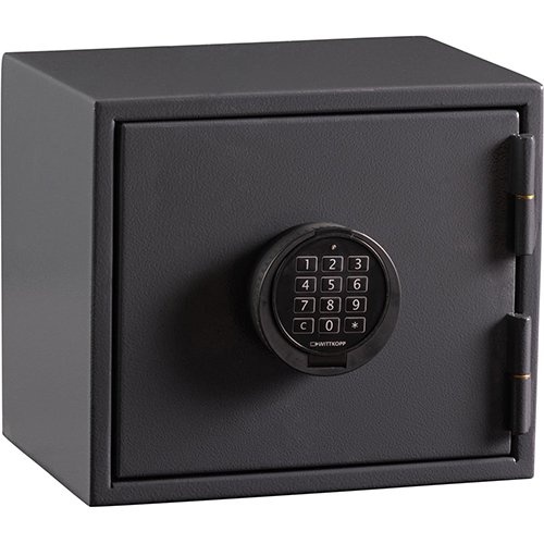 Merkloos De Raat DRS Global 1 E kluis, met elektronisch cijferslot, 7,5 l