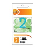 Merkloos Postzegel nationaal NL, waarde 2, rol van 100 st.