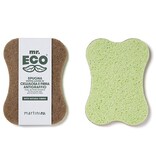 Mr. Eco Mr. Eco schuurspons ft 18,5 x 13 x 1,5 cm, cellulose/antikras