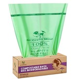 Mr. Green Mind Mr. Green Mind vuilniszakken Bio, 10 liter, groen, doos van 140 stuks
