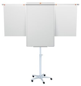 Nobo Nobo Impression Pro flipover, ft 68 x 105 cm, met uitschuifbare armen, uit staal, magnetisch, mobiel