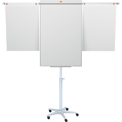 Nobo Nobo Impression Pro flipover, ft 68 x 105 cm, met uitschuifbare armen, uit staal, magnetisch, mobiel