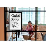 Nobo Nobo zelfklevend magnetisch kader A4, zwart, pak van 2 stuks