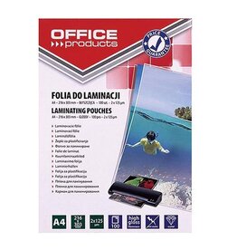 Office Products OFFICE products lamineerhoes A4, 250 micron (2 x 125 micron), pak van 100 stuks
