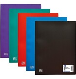 Oxford OXFORD Initial showalbum, ft A4, uit stevige PP, 40 tassen, geassorteerde kleuren