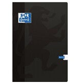 Oxford Oxford School schrift, ft A4, 72 bladzijden, met kantlijn, gelijnd, zwart