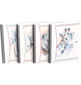 Oxford Oxford Boho Spiraalb A5 Ass L [5st]