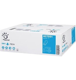 Papernet Papernet papieren handdoeken Dry Tech, Z-vouw, 2-laags, 130 vellen, pak van 20 stuks