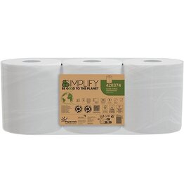 Papernet Papernet papieren handdoeken Simplify Centerfeed, 2-laags