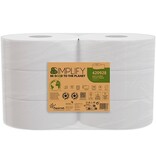 Papernet Papernet toiletpapier Simplify Maxi Jumbo, 2-laags, 1305 vellen, pak van 6 rollen