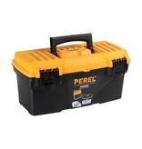 Perel Perel gereedschapskoffer, ft 41 X 20,9 X 19,5 cm, 16,7 l, leeg geleverd, zwart/geel