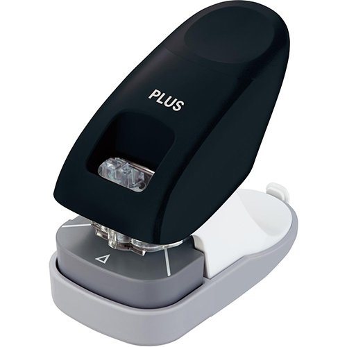 Plus Plus nietloze nietmachine, tot 10 bladzijden, zwart