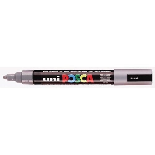 Posca Uni POSCA paintmarker PC-5M, 1,8 - 2,5 mm, leigrijs