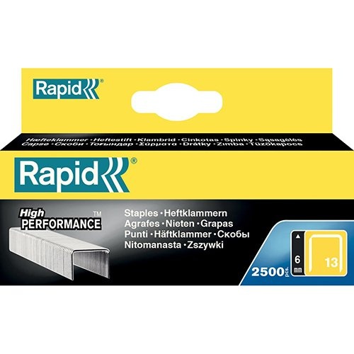 Rapid Rapid Nietjes 13/6, gegalvaniseerd, doos van 2.500 nietjes