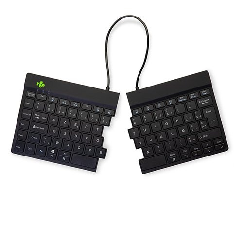 R-Go tools R-Go Split Break ergonomisch Bluetooth toetsenbord, azerty, zwart