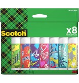 Scotch Scotch plakstift 8 g, pak van 8 stiften
