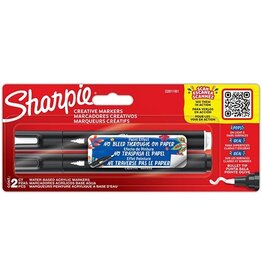 Sharpie Sharpie paintmarker, blister van 2 stuks, assorti