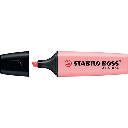 Stabilo STABILO BOSS ORIGINAL Pastel markeerstift, (roze)