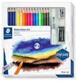 Staedtler Staedtler Watercolour Set, set van 18 stuks