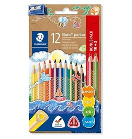 Staedtler Noris Jumbo Kleurpotloden 10+2 [1st]