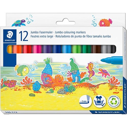 Staedtler Staedtler Viltstift Noris Club 12 stiften