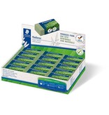 Staedtler Staedtler gum Eco, olijfgroen, ft 43 x 19 x 13 mm