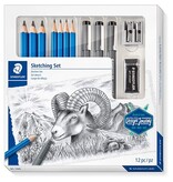 Staedtler Staedtler schetsset, set van 12 stuks